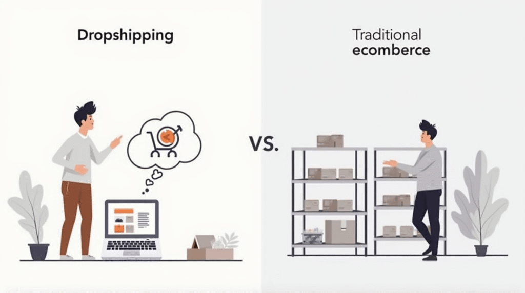Dropshipping vs. E-commerce: Which Online Business Model is Right for You?