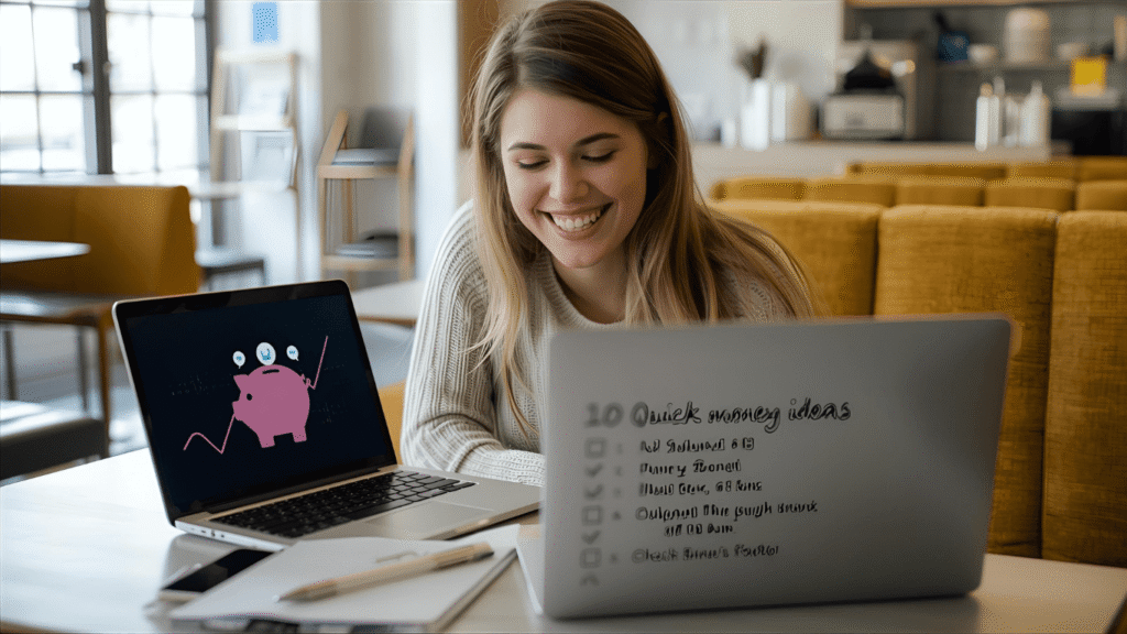 Quick Money: 10 Legit Ideas You Can Try Today