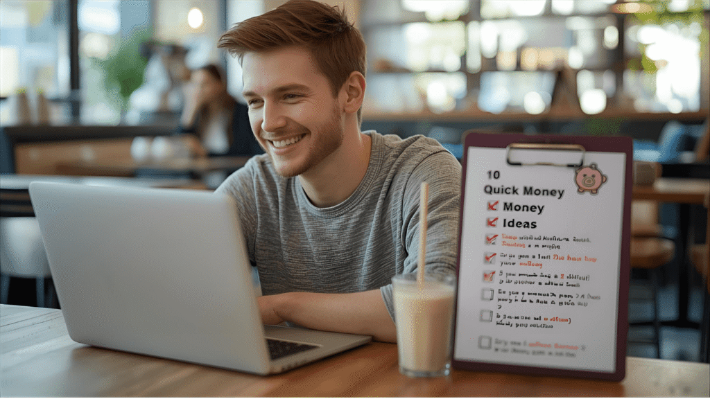 Quick Money: 10 Legit Ideas You Can Try Today