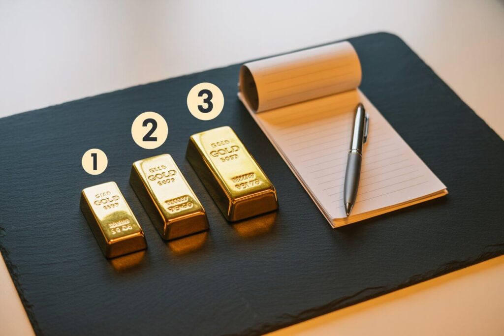 Gold Bullion: A Beginner's 3-Step Guide