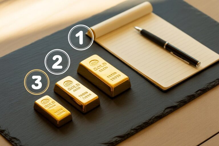 Gold Bullion: A Beginner's 3-Step Guide