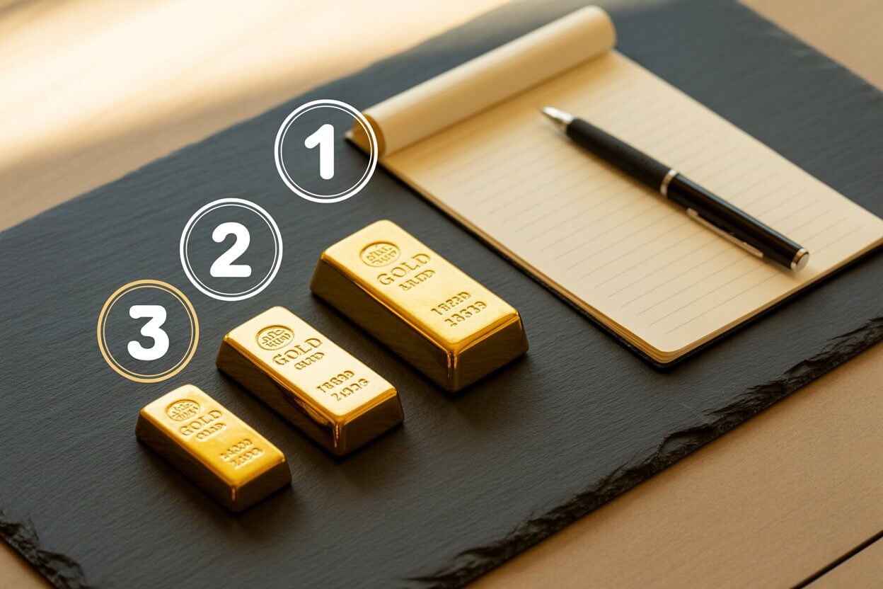 Gold Bullion: A Beginner's 3-Step Guide