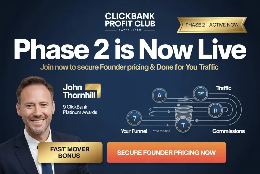 9x ClickBank Platinum Vendor Wants To Share His ClickBank Profits With You